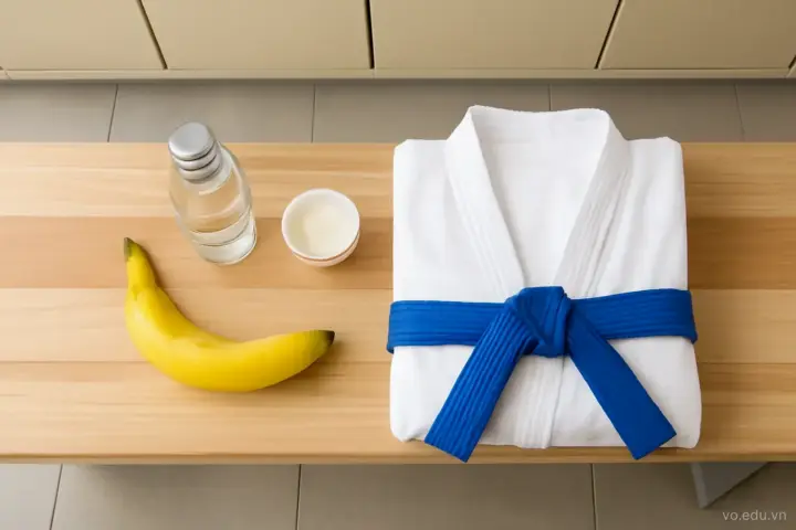 Ăn uống quanh buổi tập võ: trước, trong và sau bao lâu thì vừa