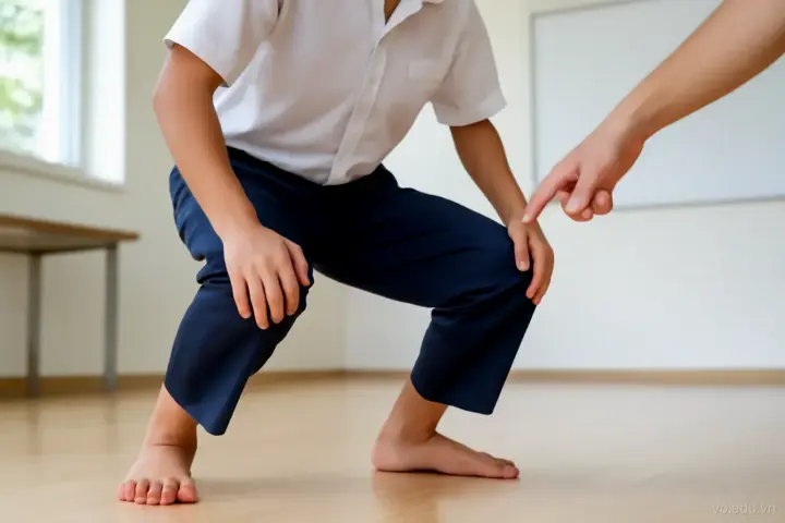 Đứng tấn và bước chân: vì sao võ đường bắt tập mãi một chỗ